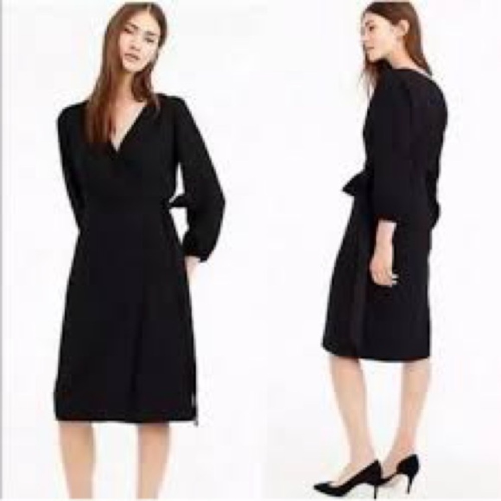 J.Crew Wrap Dress in 365 Crepe